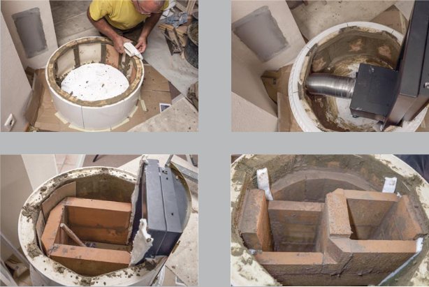 Stilvolle schwedische Kachelofen-Klassiker